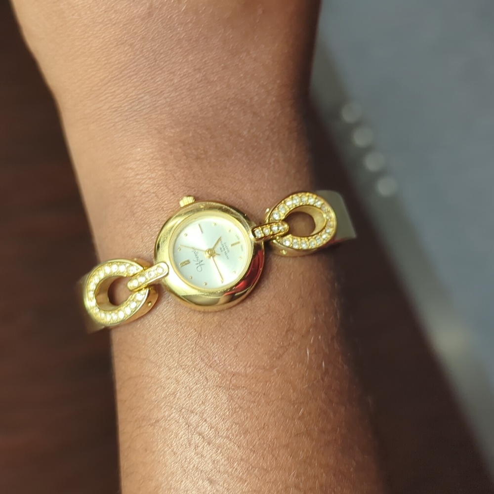 Wrangler vintage gold watch